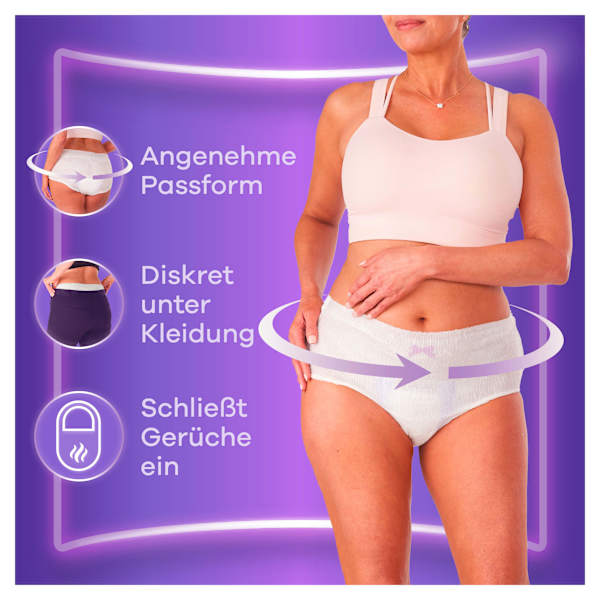 discreet Pants Inkontinenz Plus Gr. L, Vorteilspack (4x8 St) always