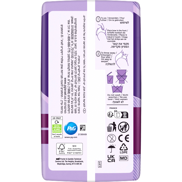discreet Pants Inkontinenz Plus Gr. L, Vorteilspack (4x8 St) always