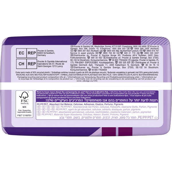 discreet Pants Inkontinenz Plus Gr. M, Vorteilspack (4x9 St) always