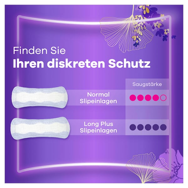 discreet Slipeinlagen Inkontinenz Normal always