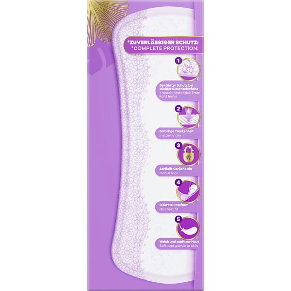 discreet Slipeinlagen Inkontinenz Normal always