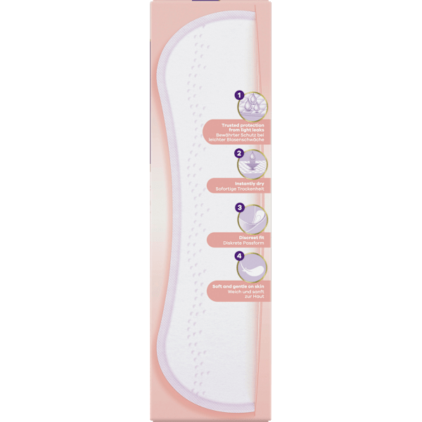 discreet Slipeinlagen Inkontinenz Sensitive Long Plus always