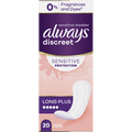 discreet Slipeinlagen Inkontinenz Sensitive Long Plus always