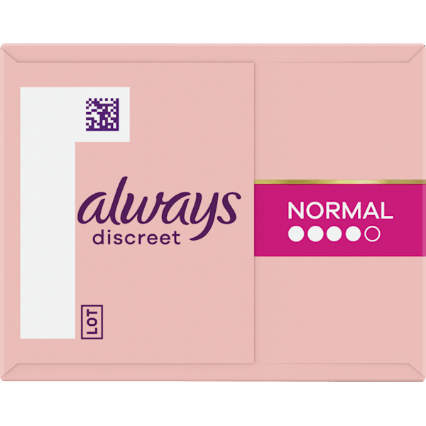 discreet Slipeinlagen Inkontinenz Sensitive Normal always