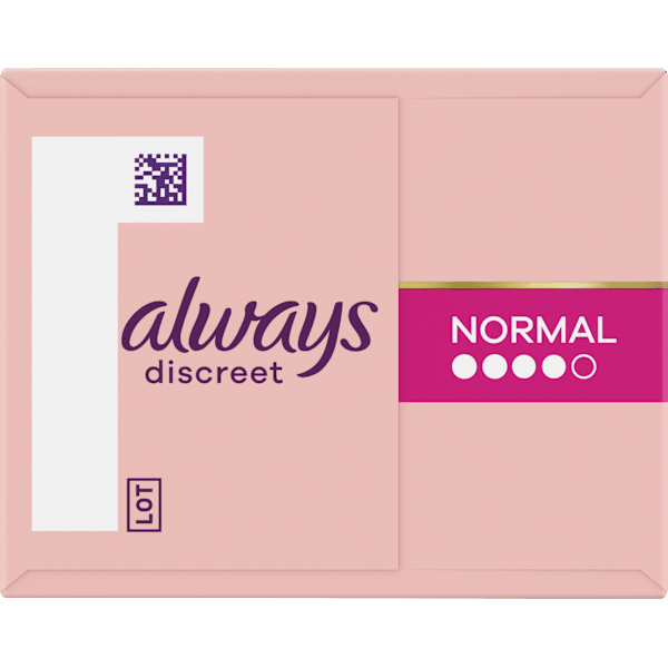 discreet Slipeinlagen Inkontinenz Sensitive Normal always