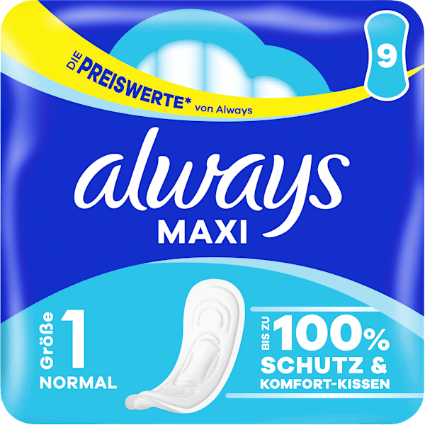 Maxi-Binden Normal always