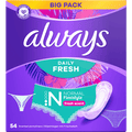 Slipeinlagen Daily Fresh Normal Flexistyle mit Frischeduft, Big Pack always