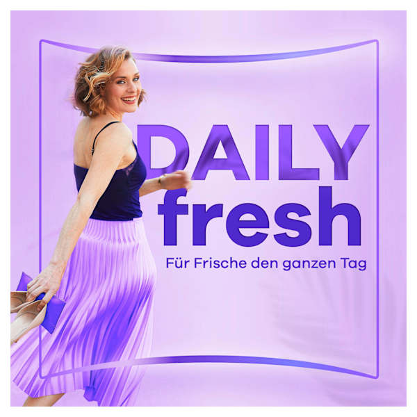 Slipeinlagen Daily Fresh Normal ohne Duft, Big Pack always
