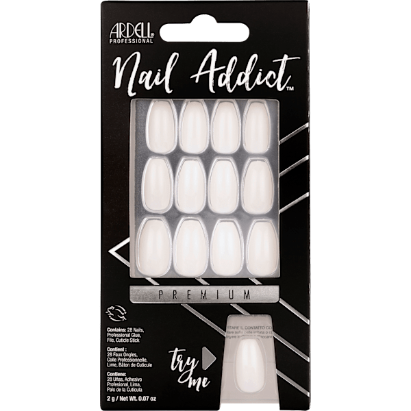 Künstliche Nägel Nail Addict Natural Ballerina ARDELL