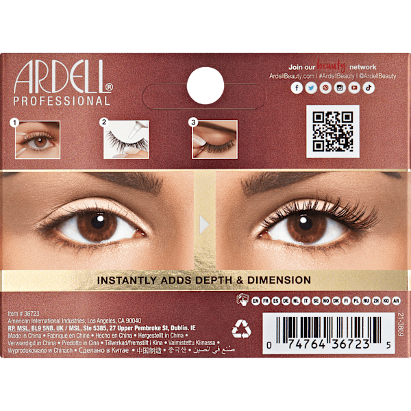 Künstliche Wimpern Balayage Wispies Bronde (1 Paar) ARDELL