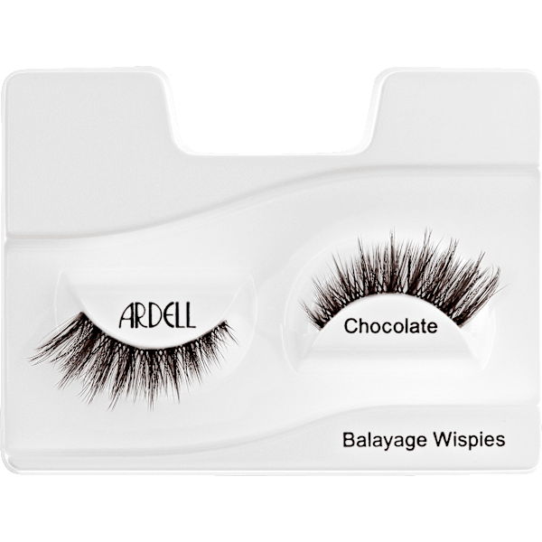 Künstliche Wimpern Balayage Wispies Chocolate (1 Paar) ARDELL