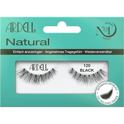 ARDELL False eyelashes Natural 120 Demi Black (1 pair), 2 pcs