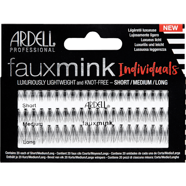 Künstliche Wimpern Set Fauxmink Individuals Combo (20 St) ARDELL
