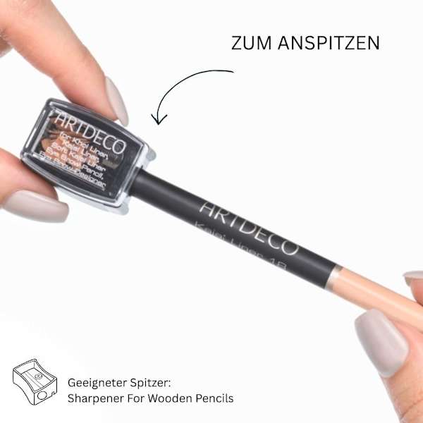 Kohl Kajal Long-Lasting 01 Black ARTDECO