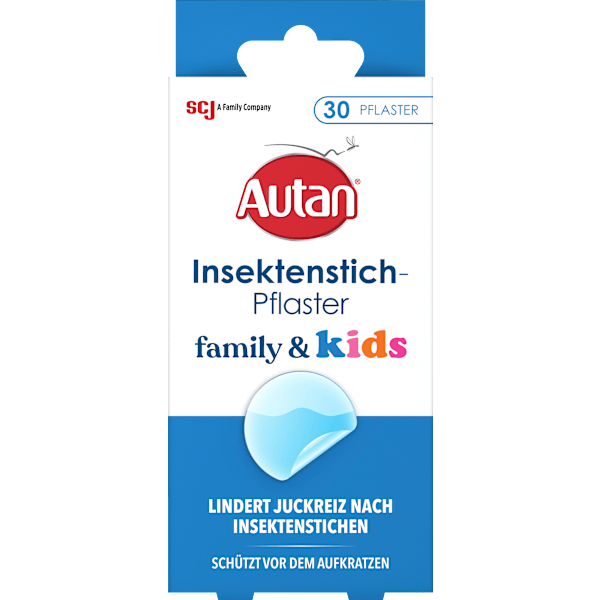 Insektenstich Pflaster Soforthilfe familiy & kids Autan