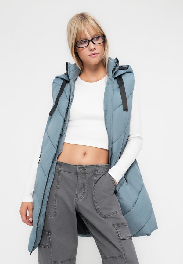 JDY JDYSKYLAR PADDED HOOD WAISTCOAT OTW NOOS