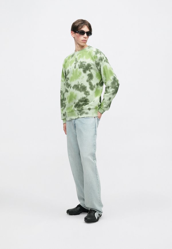 HUF TIE DYE LOGO CREW UNISEX