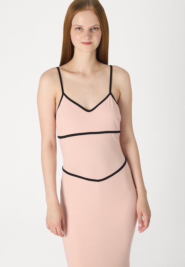 WAL G. RAYE STRAPPY MAXI DRESS