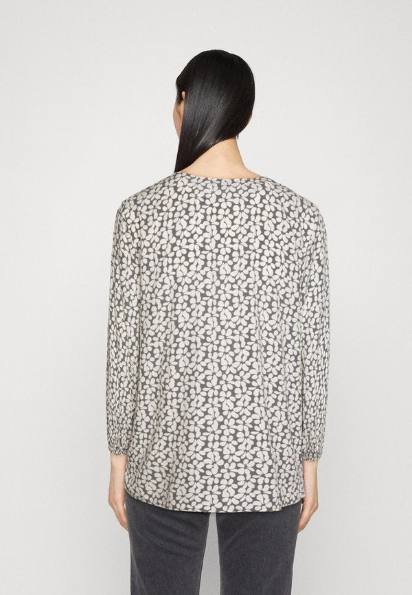 TOM TAILOR PRINTED V NECK
