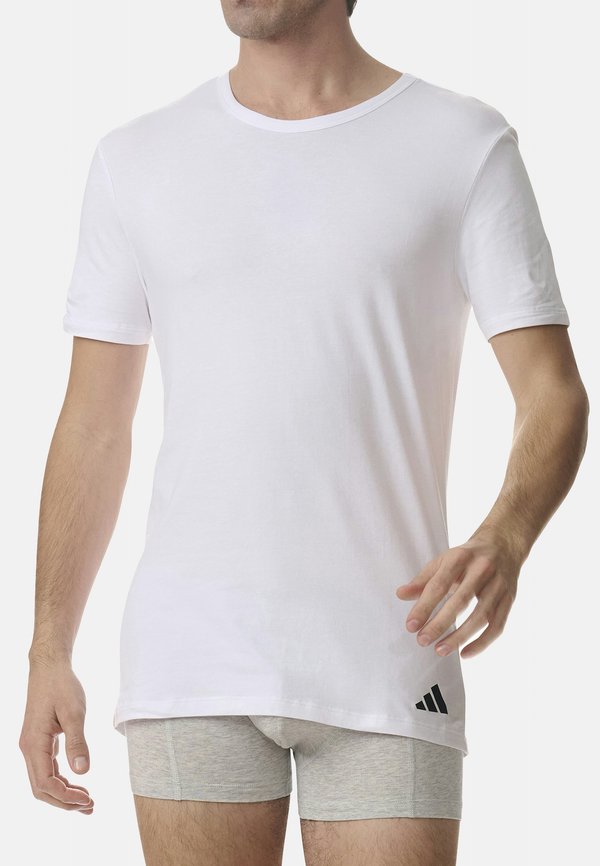adidas Sportswear 4 PACK - Undershirt - weiß