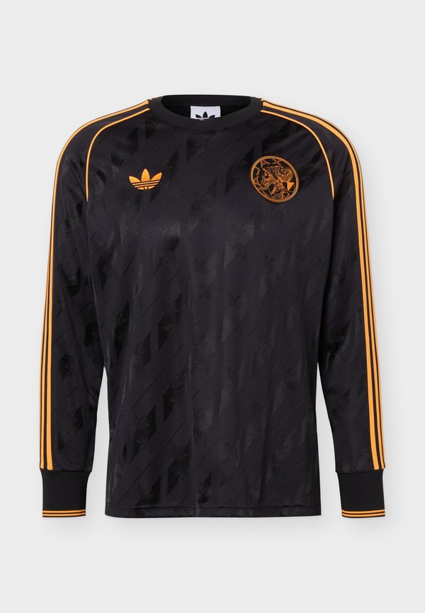 adidas Originals AJAX AMSTERDAM ORIGINALS LONGSLEEVE JERSEY - Club wear - black