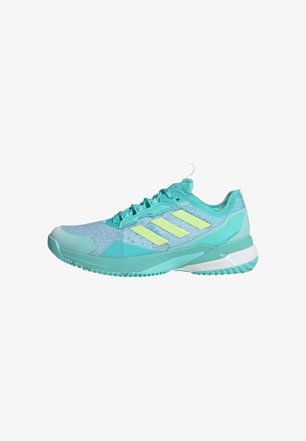 adidas Performance CRAZYFLIGHT 6 - Volleyball shoes - flash aqua/hi res yellow/cloud white