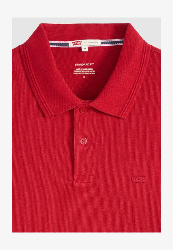 Levi's® LEVIS ORIGINAL POLO TEDDY STRIPE DRESS B - Polo shirt - crystal pink - reds