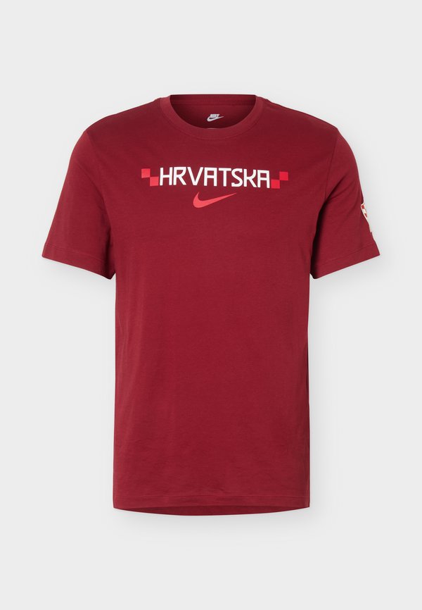 Nike Performance CROATIA MEN GRAPHIC TEE - National team wear - team red/white/university red