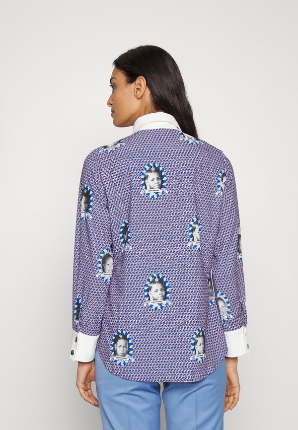 Thebe Magugu MAGUGU HEIRLOOM BLOUSE WHITE COLLAR CUFF