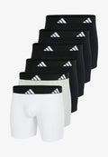 adidas Sportswear 6ER PACK  - Trunks - schwarz   weiß   grau