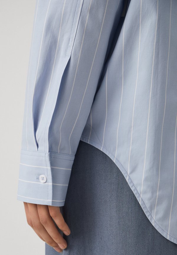 Good American OVERSIZED STRIPE SHIRT