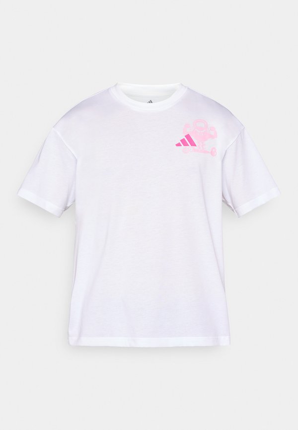 adidas Performance CLIMACOOL FUN TRAINING GRAPHIC - Sports T-shirt - white