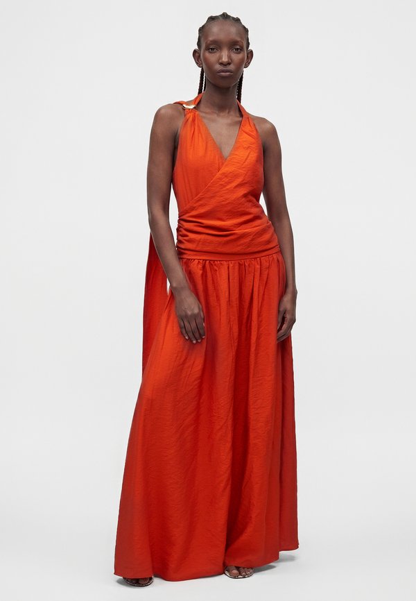 Topshop SCARF NECK DRESS
