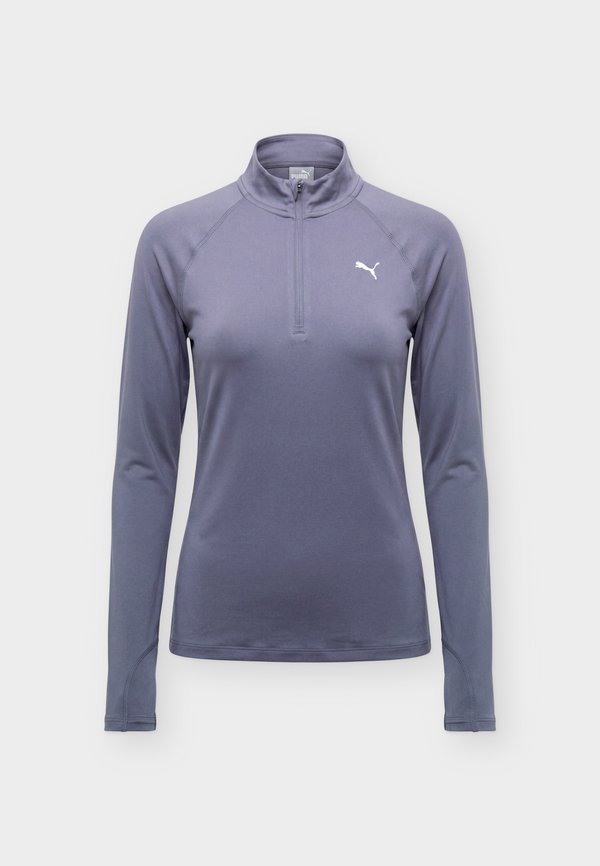 Puma RUN VELOCITY 1/4 ZIP - Long sleeved top - inky depths