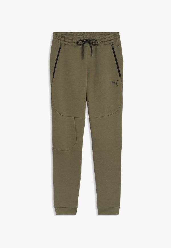 Puma TECH JOGGING - Tracksuit bottoms - loden green