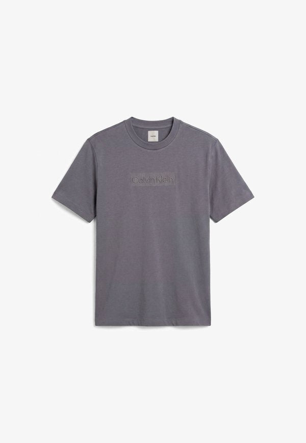 Calvin Klein UNISEX - Print T-shirt - turbulence