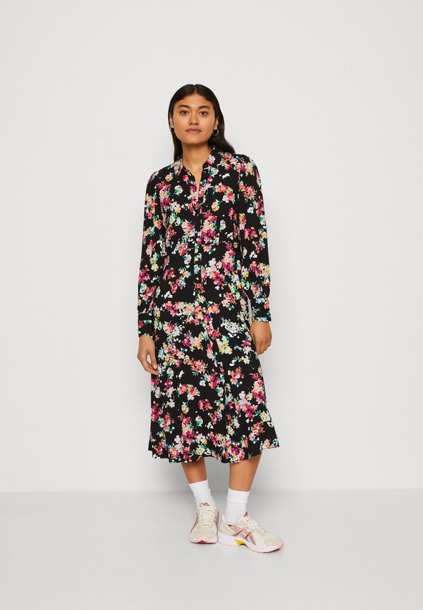 YAS YASALOMA MIDI SHIRT DRESS