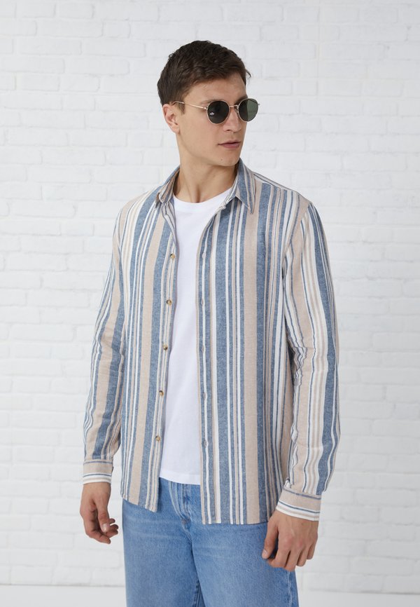 Pier One by Zalando LINEN MIX SHIRT