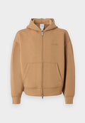 Calvin Klein SPACER FULL ZIP HOODIE - Zip-up sweatshirt - tigers eye