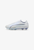 Puma KING 20 ULTIMATE FG/AG - Football boots artificial grass - silver mist-blue jewel-vibrant blue