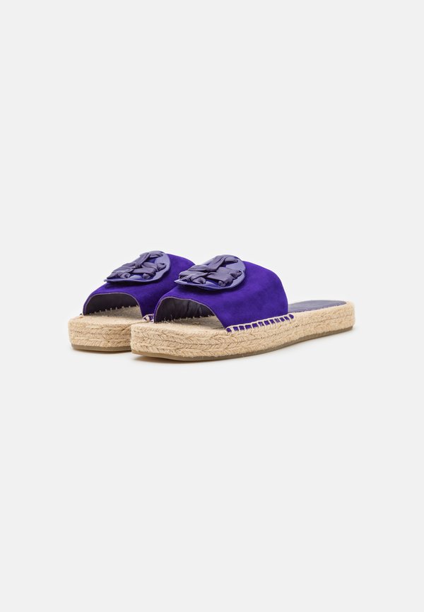 Tory Burch WOVEN DOUBLE ESPADRILLE SLIDE