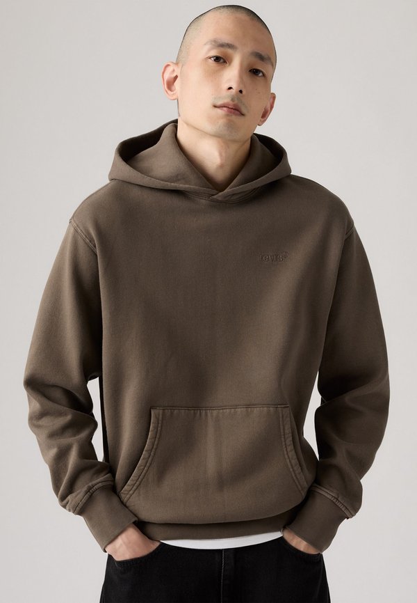 Levi's® THE AUTHENTIC - Hoodie - garment dye khaki green