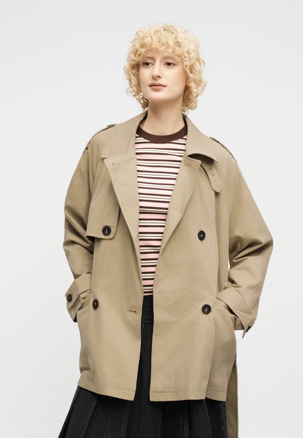 Topshop BELTED COAT