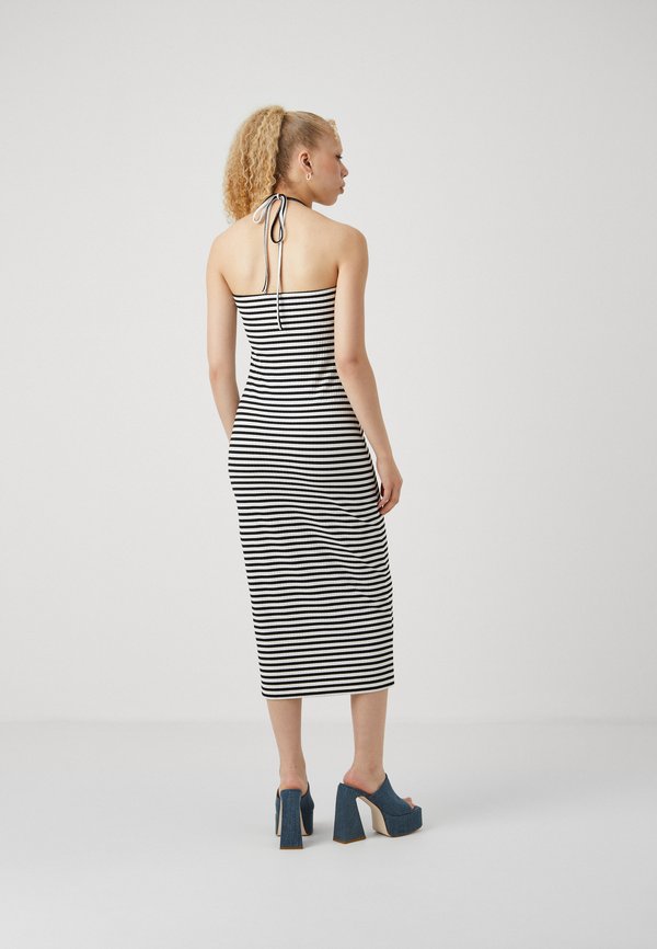 Pieces PCALLY HALTER NECK MIDI DRESS