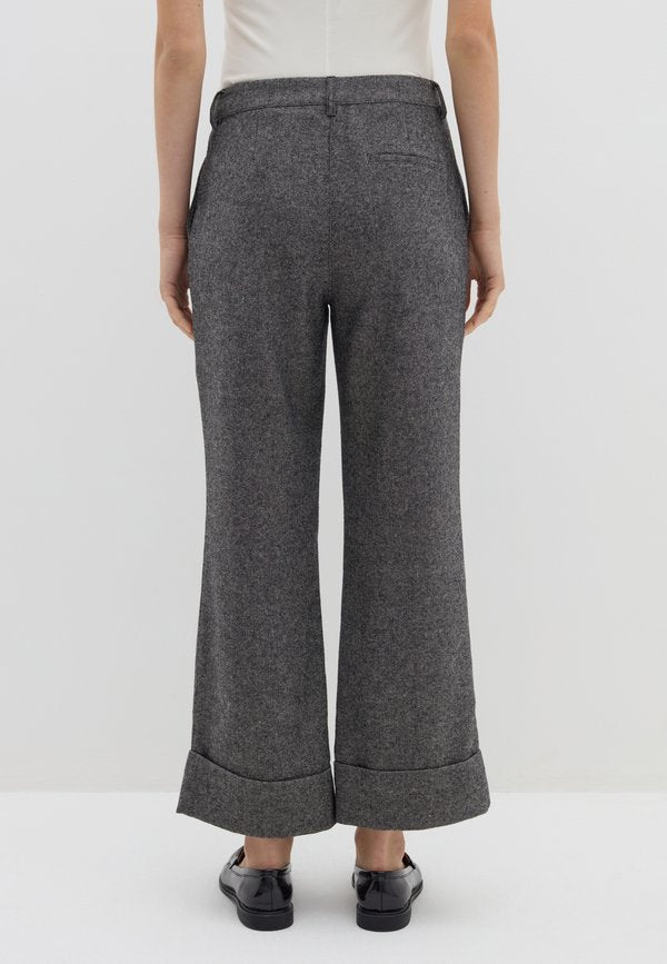 Stefanel WIDE-LEG IN TWEED