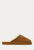 Polo Ralph Lauren PONY SUEDE & FAUX-FUR SLIPPER