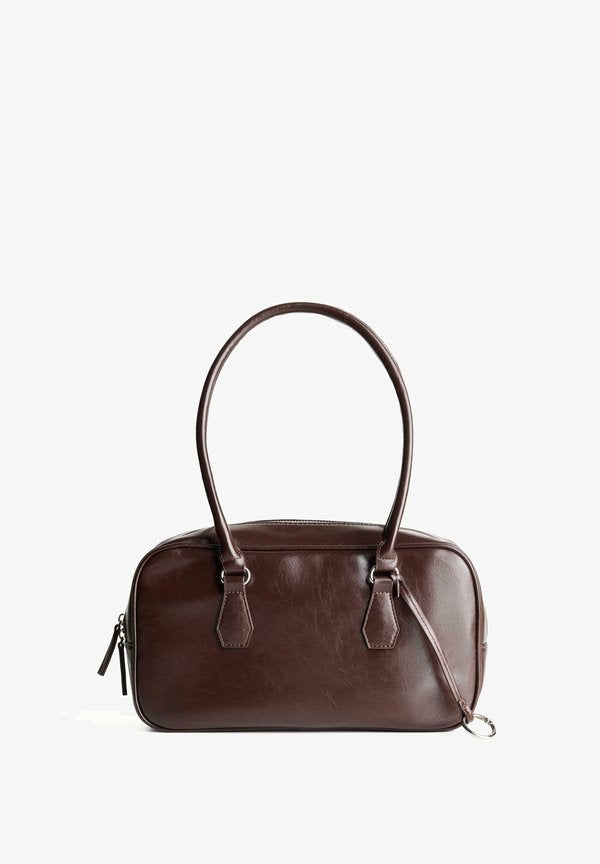 Bershka Handbag - dark brown