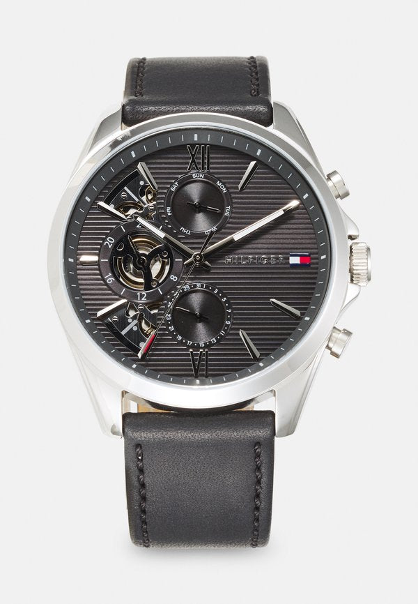 Tommy Hilfiger BAKER - Chronograph watch - black/grey