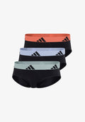 adidas Sportswear 3ER PACK ACTIVE FLEX  SLIP - Briefs - schwarz multicolor