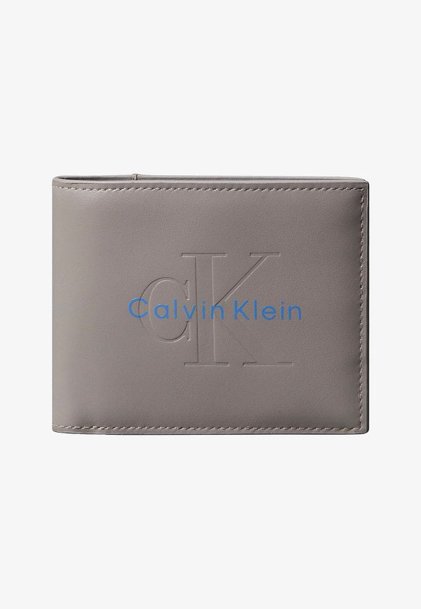 Calvin Klein BOLD BILLFOLD COIN - Wallet - cloudburst